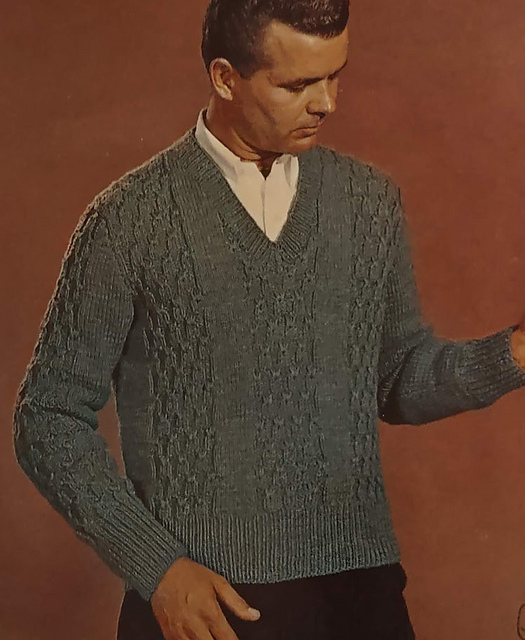 Men's Pattern Pullover