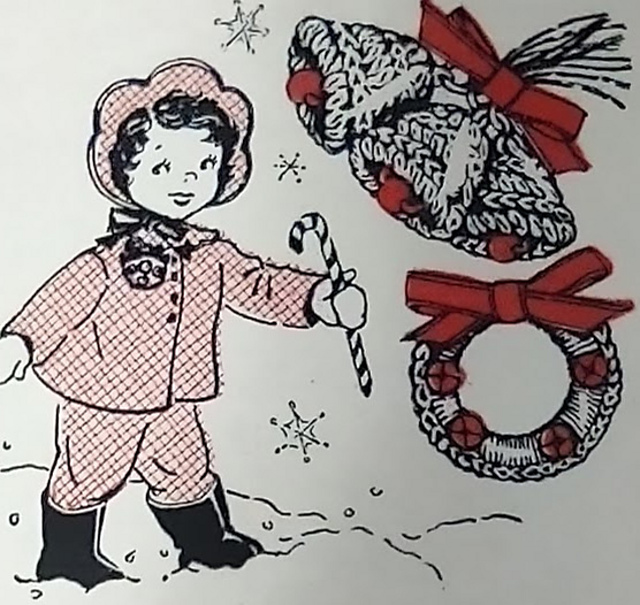 Christmas Bells and Wreath