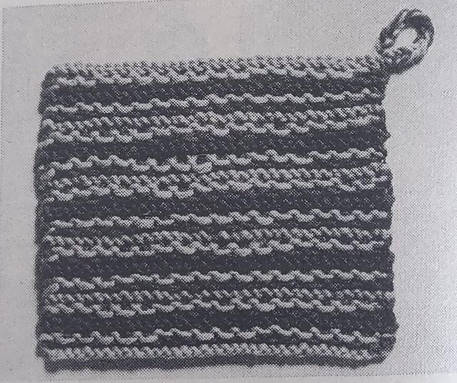 Striped Pan Holder