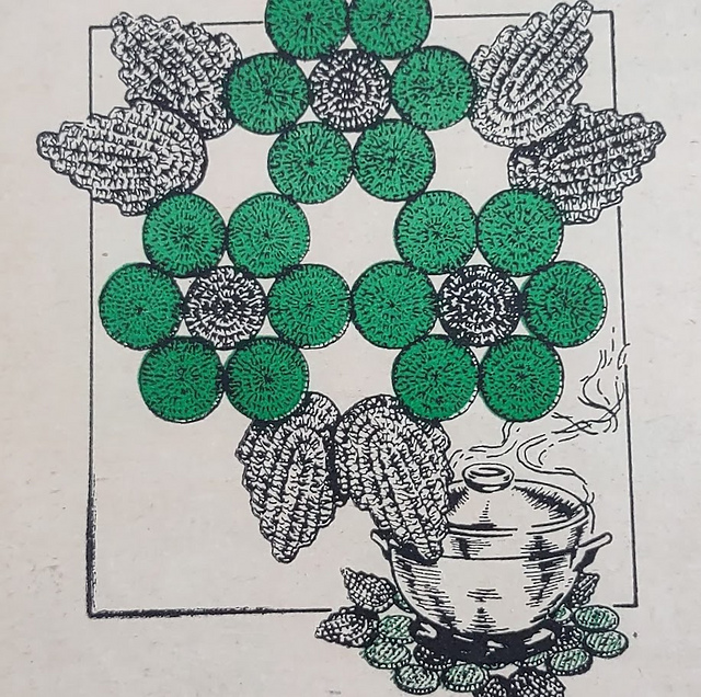 Sunflower Hot Plate Mat