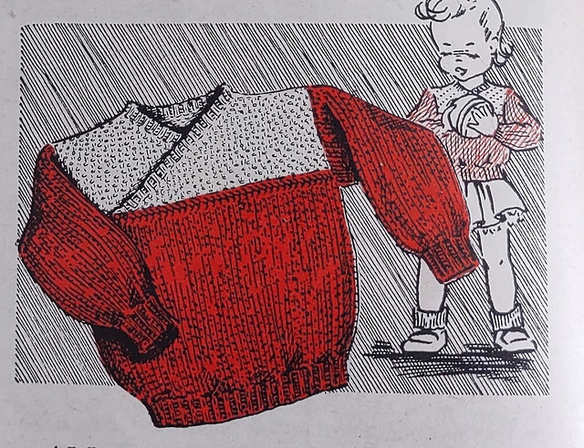 Infant's V-Neck Sweater