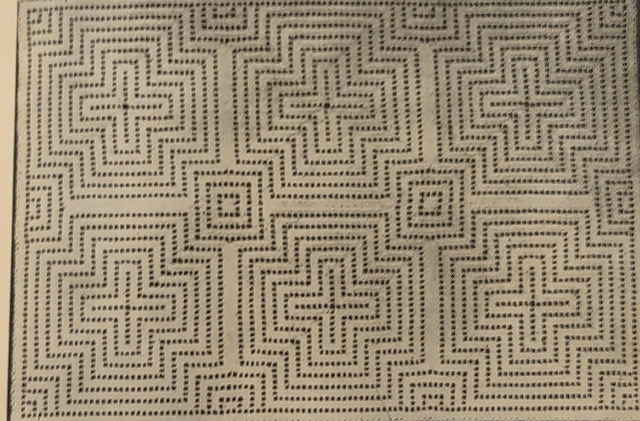 Place Mat in Contour