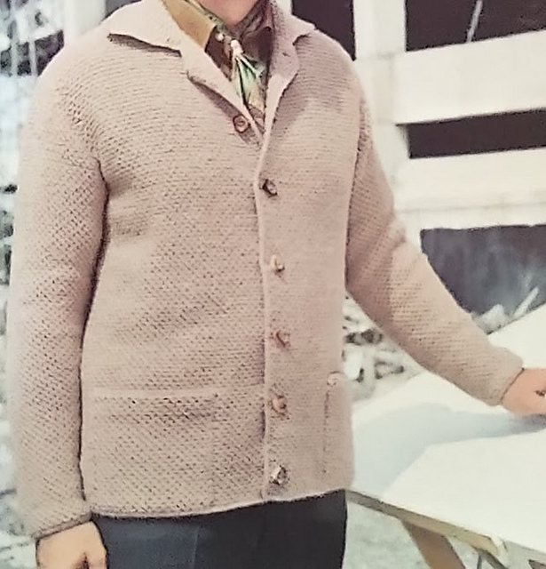 Man's Knit Jacket