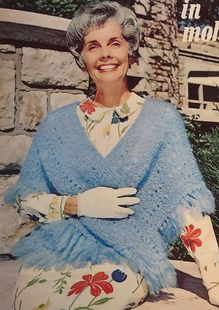 Stole in Mohair