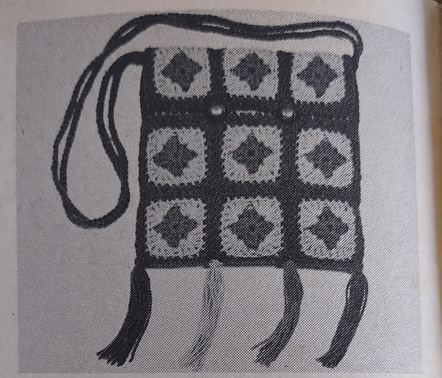 Afghan Square Shoulder Bag