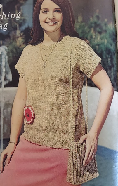 Slipover and Matching Bag