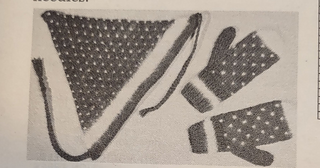Snowflake Mittens and Scarf
