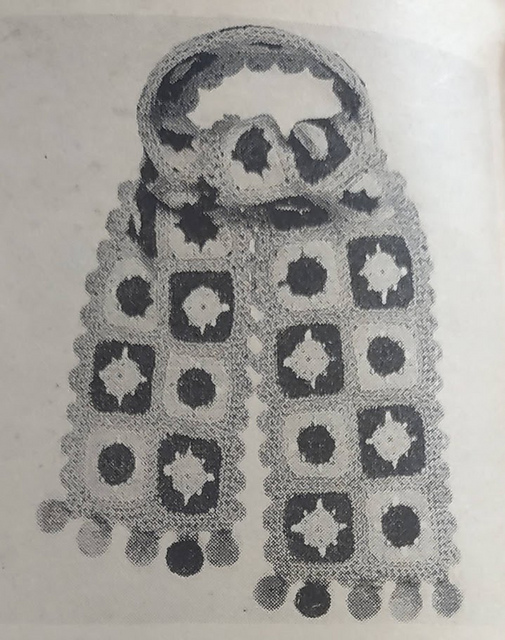Crochet Square Scarf
