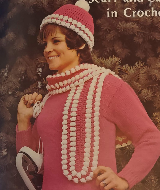 Slipover, Scarf and Cap (Scarf and Cap)