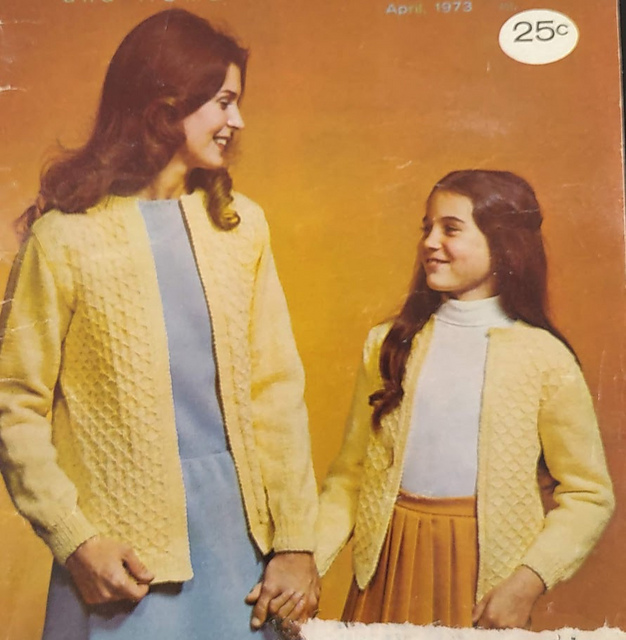 Mother Daughter Honeycomb Cardigans