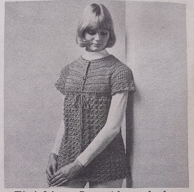 Jiffy Lace Smock Sweater