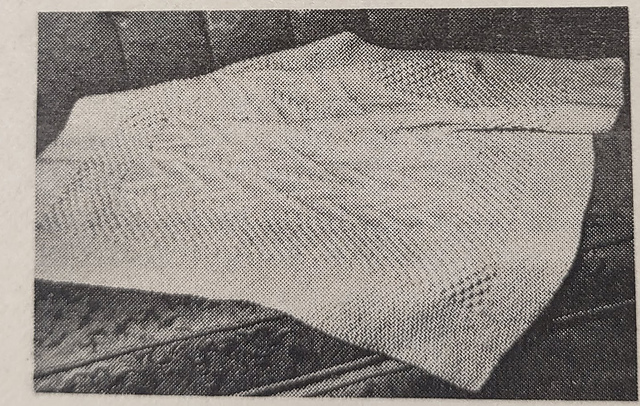 Baby's Fisherman Afghan
