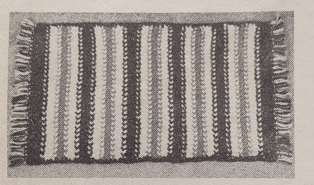 Hairpin Lace Rug