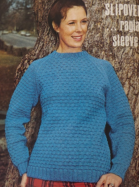 Slipover with Raglan Sleeve