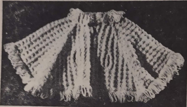 Child's Loop Fringe Cape