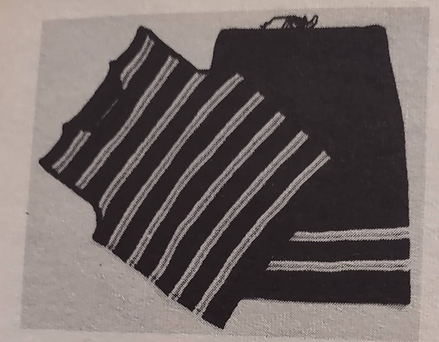 Sleeveless Pullover and Skirt