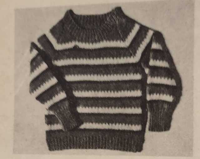 Toddler Striped Pullover