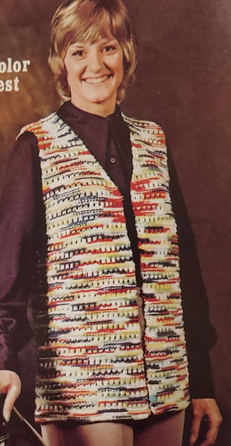 Multi-color Vest