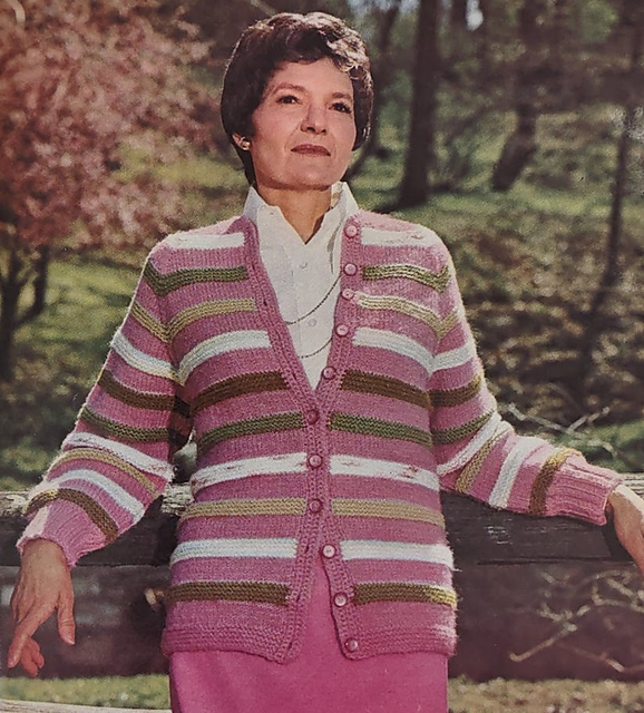 Striped Knit Sweater