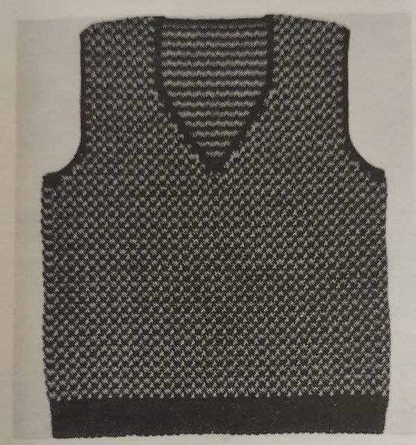 Tweed-Look Vest