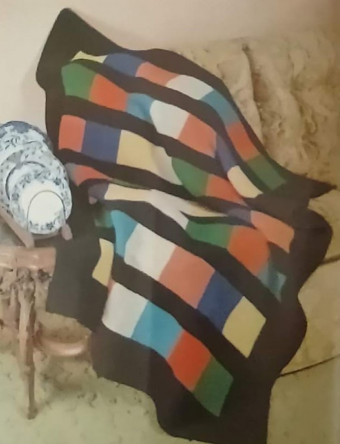 Multi-Color Afghan