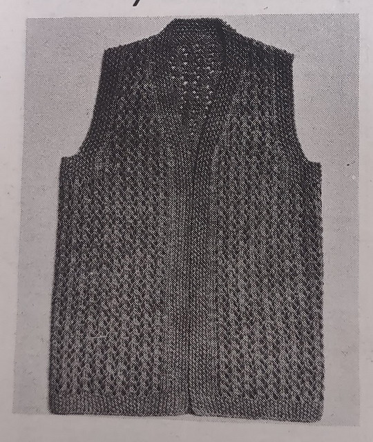 Open-Work Vest