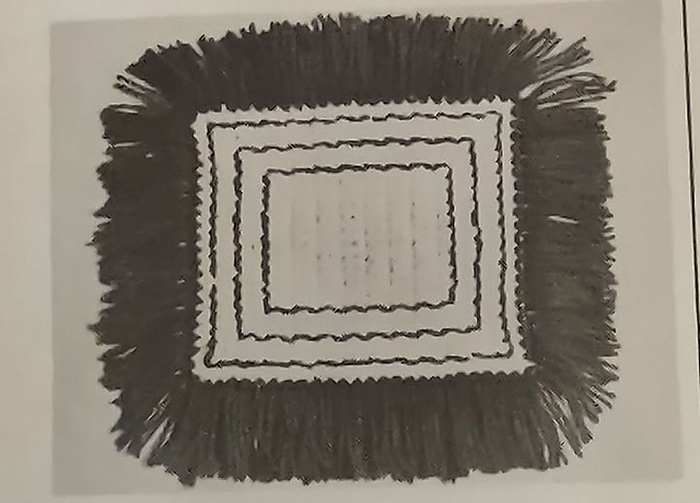 Fringed Hot Mat