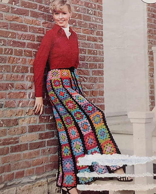 Skirt of Granny Squares