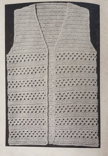 Shell-Stripe Vest