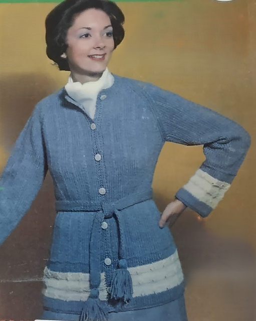 Two Color Cardigan