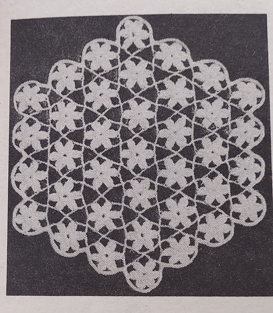 Flower Motif Doily