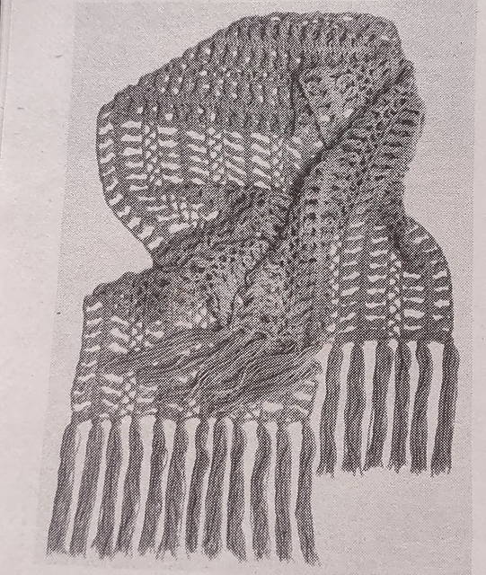 Hairpin Lace Stole