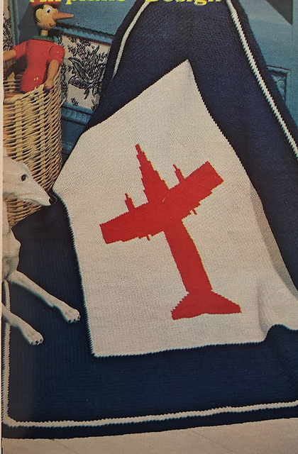 Airplane Afghan
