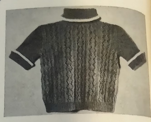 Girl's Lacy Sweater