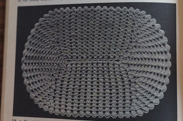Oval Doily