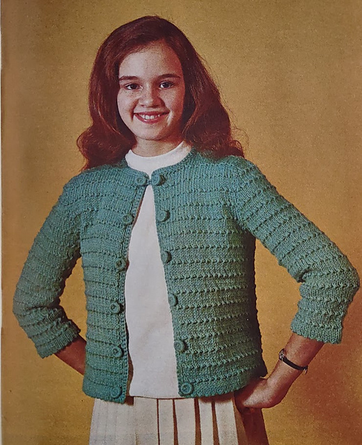 Subteen Knit Jacket