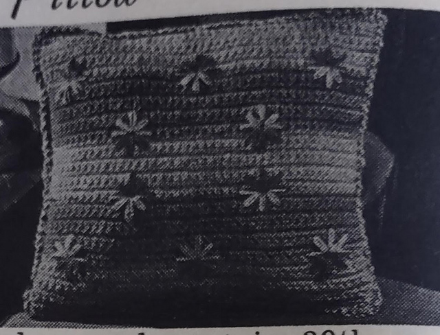 Flower Decked Pillow