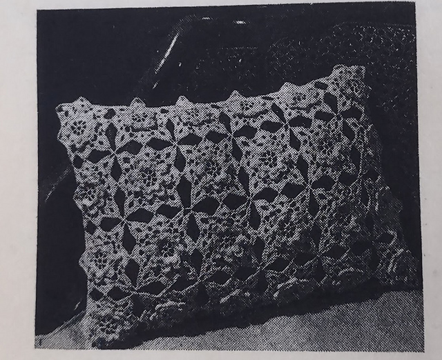 Rose Motif Pillow