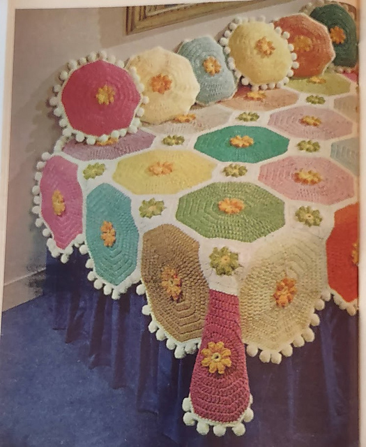 Colorful Throw and Matching Pillows