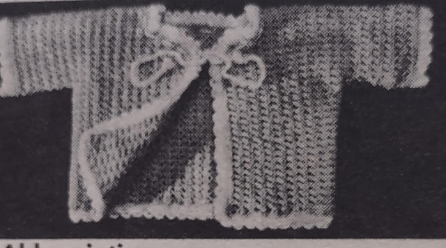 Lacy Baby Sacque