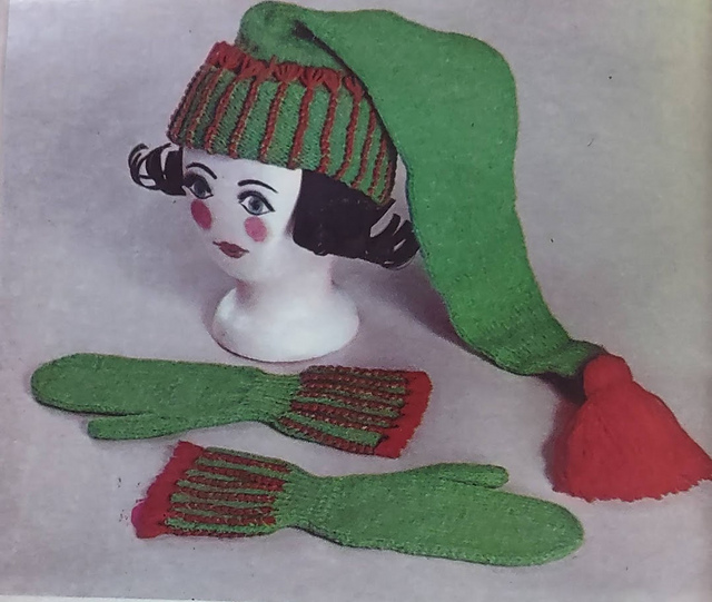 Cap/Mitten Set