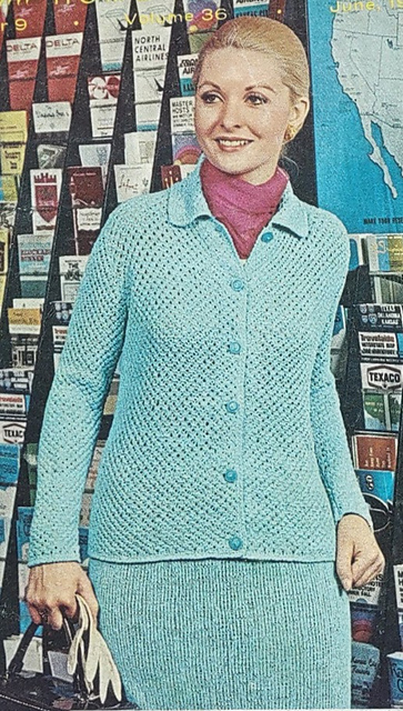 Two Piece Suit with Collar