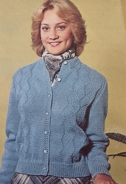Diamond Pattern Cardigan