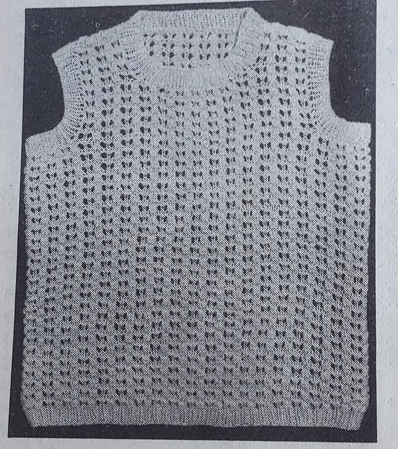Child's Sleeveless Slipover