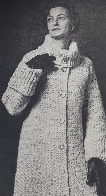 Woman's Crochet Coat