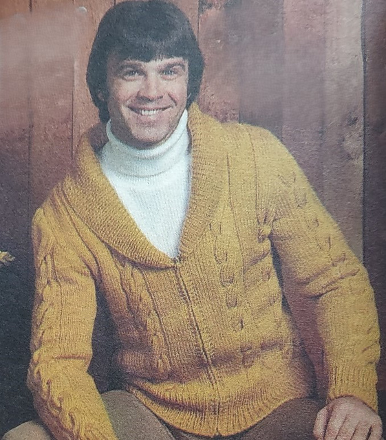 Jacket in Cable Pattern