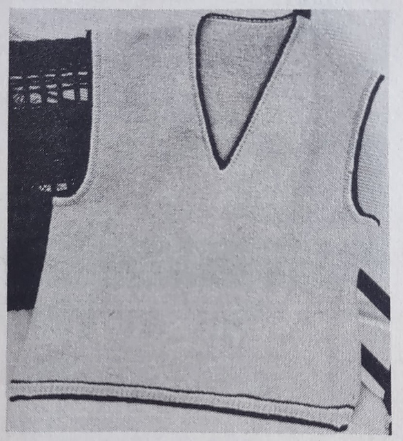 Man's V-Neck Vest