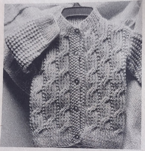 Irish Baby Sweater
