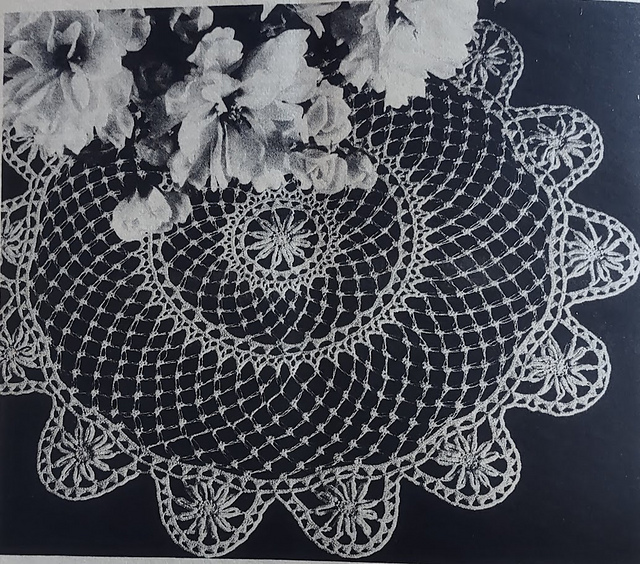 Lover's Knot Doily