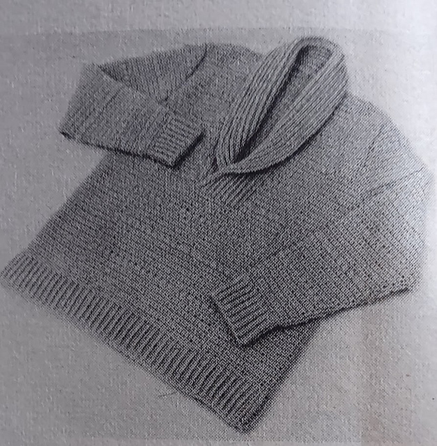 Shawl Collar Pullover